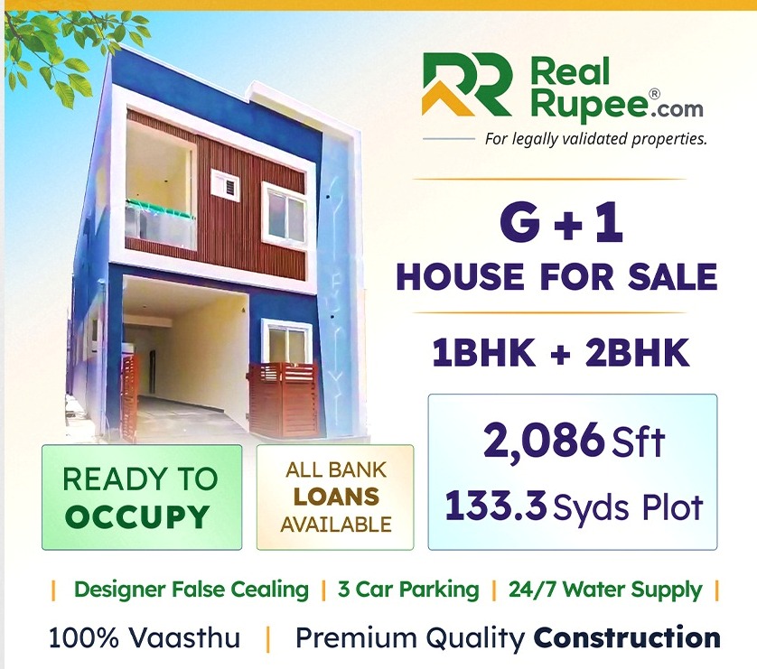 G+1 Houses for sale near Patancheru