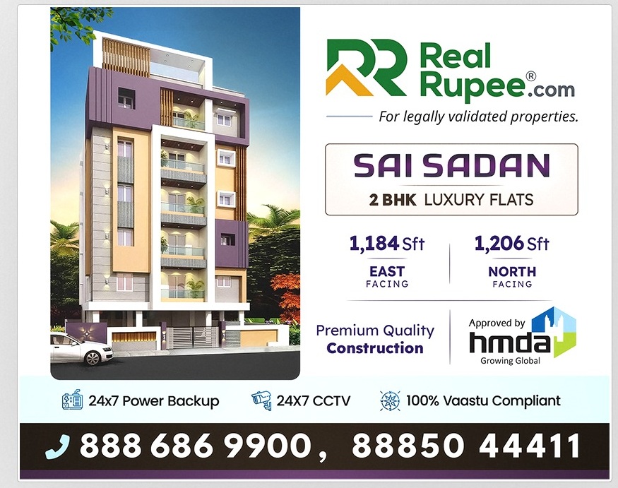 2 Bhk Luxury Flats For Sale In Ameenpur 