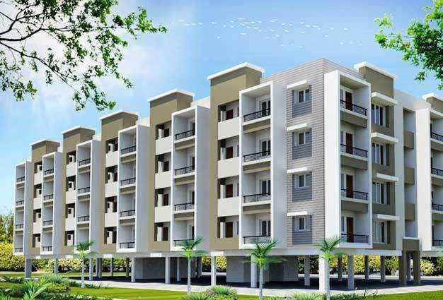 Brand New 3bhk Flats for Sale in Endada at  Vishakapatnam