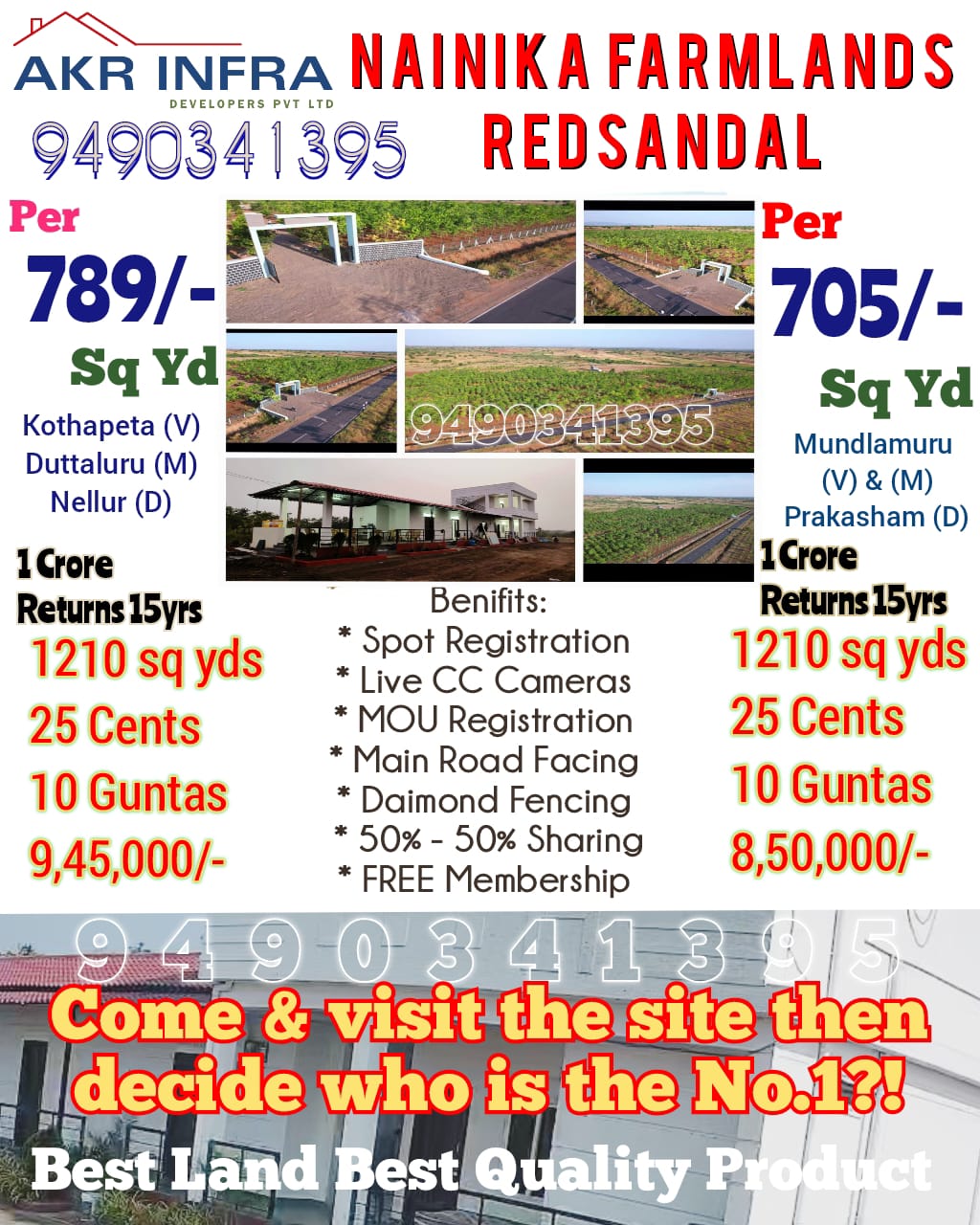 Farm Land For Sale In Kothapet Nellore