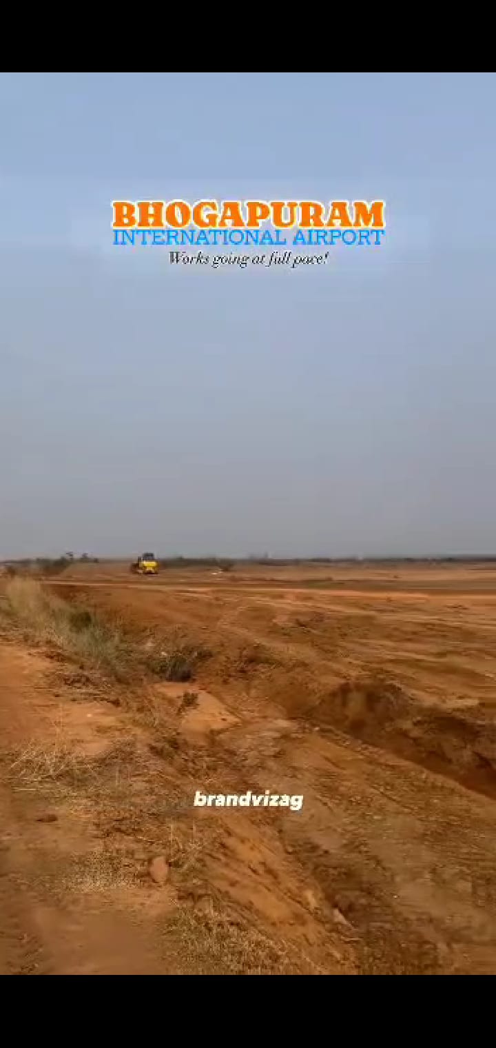 Open Land For Sale Near Bhogapuram International Airport