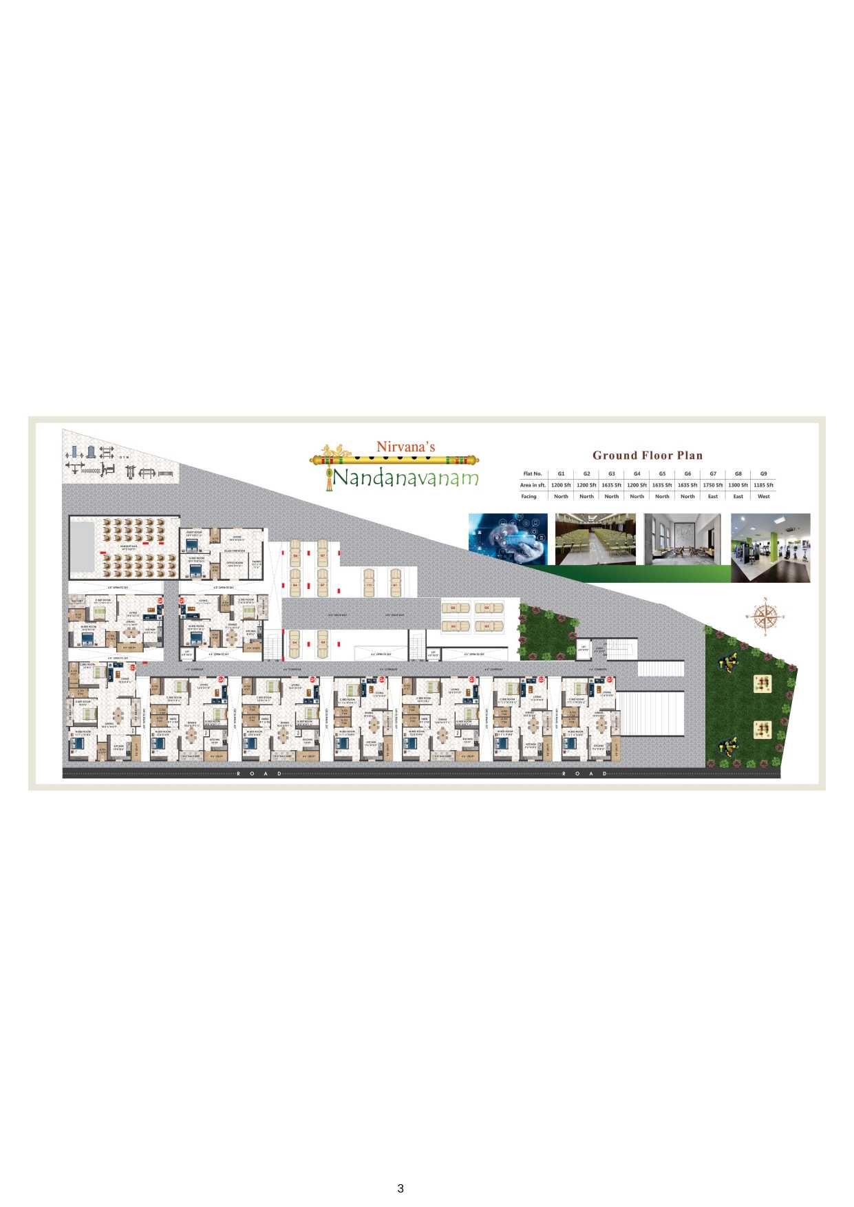 
Semi gated  2 & 3 BHK Apartments for sale at Bachupally

