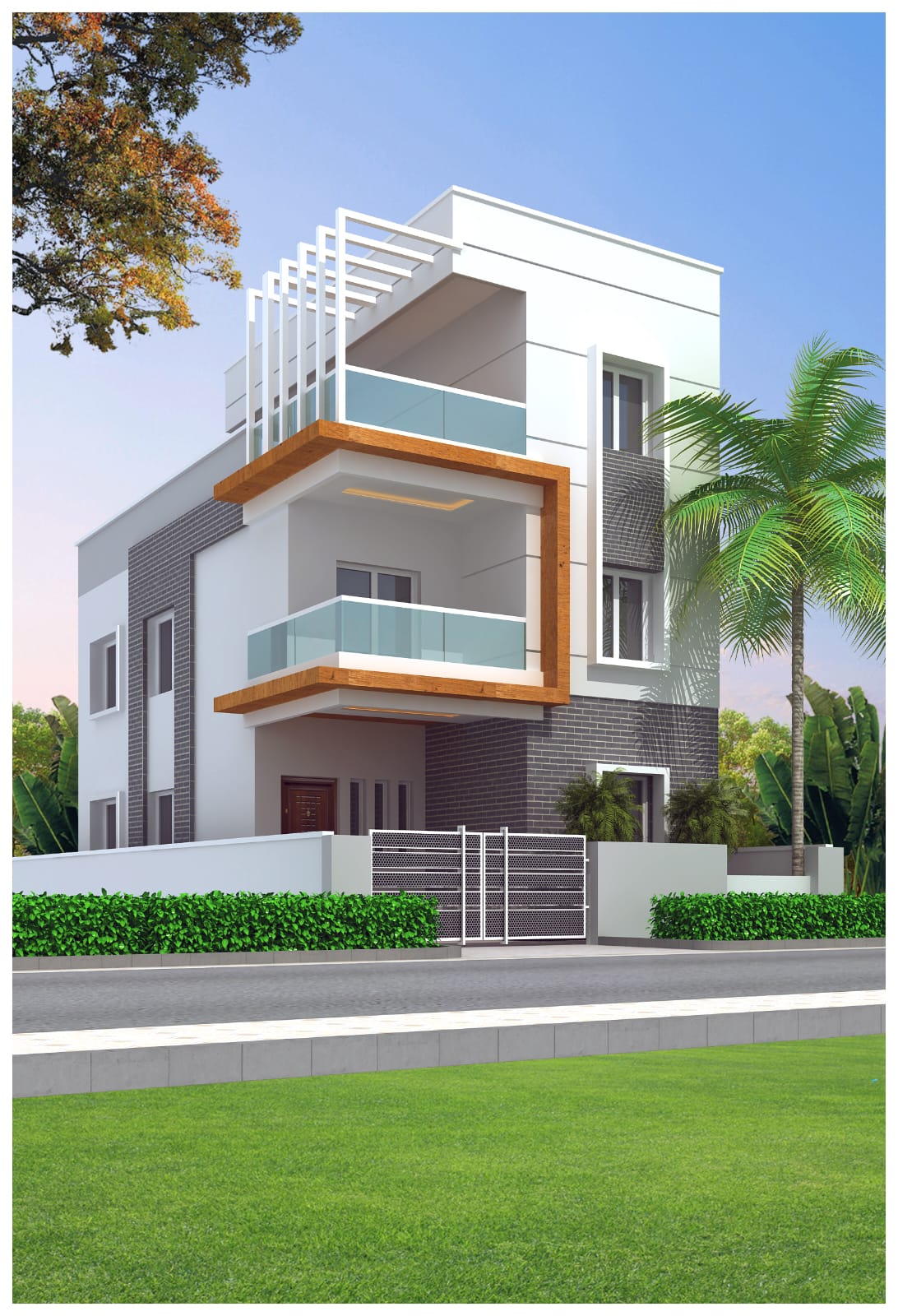 Individual Triplex Villa for Sale at Chintalkunta X Roads, LB Nagar, Hyderabad.