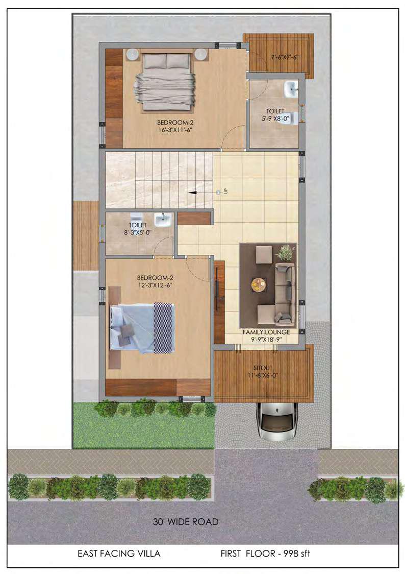 Greater The Crown Villas at  Patancheru ,Indresham.  