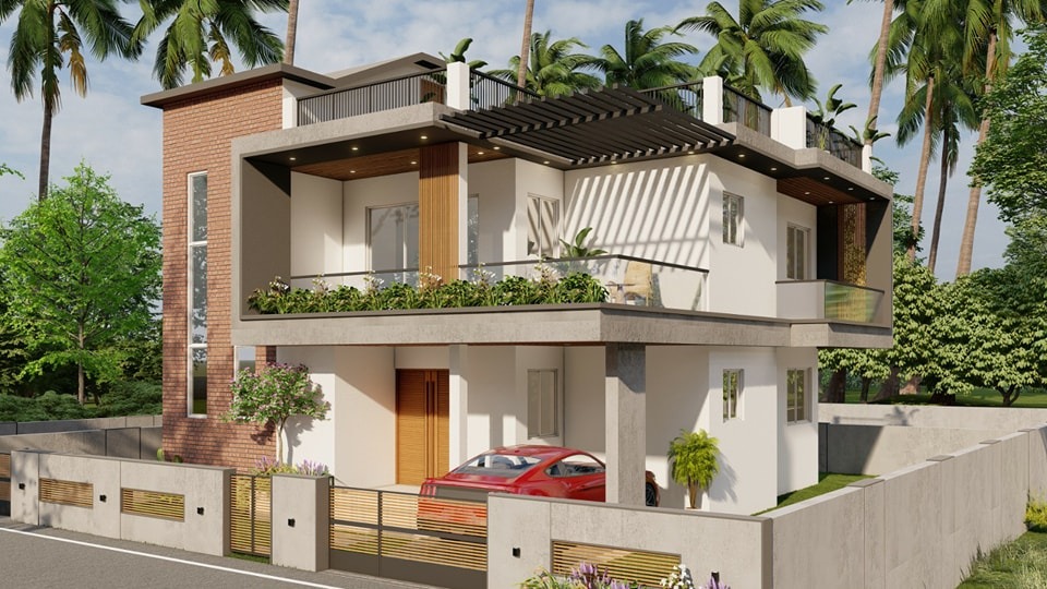 Under Construction Independent Villas for Sale in Nuvem, South Goa