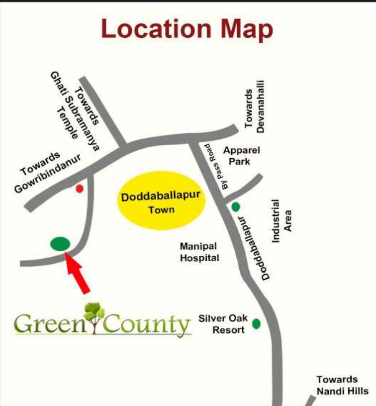Green County 13 Acres green County Chokkanahalli , Tubagere , Doddaballapur, Bengaluru 