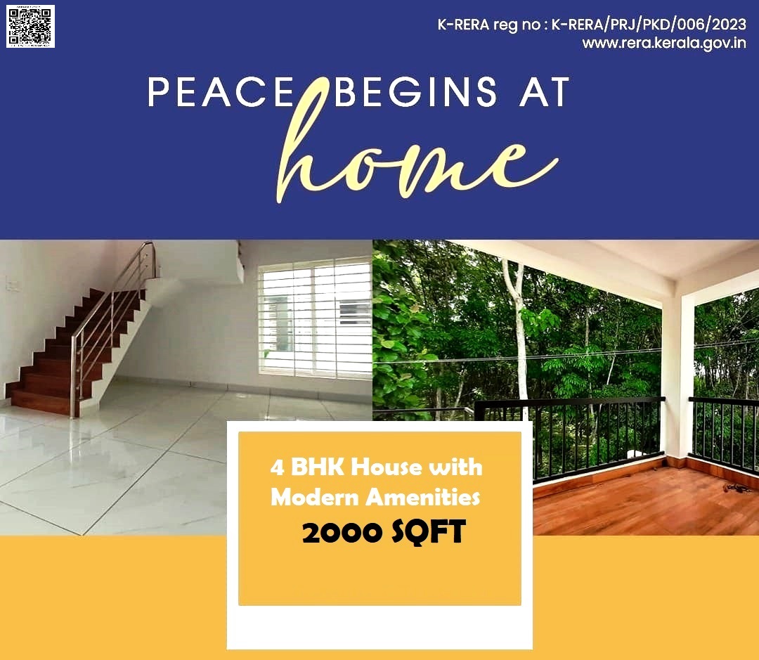 Premium 4BHK House for Sale in Palakkad 