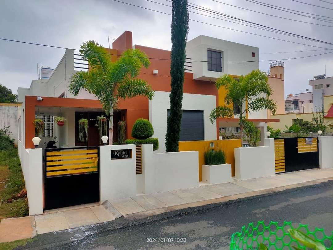 West-Facing Home for sale in Vijay Nagar 3rd Stage Mysore