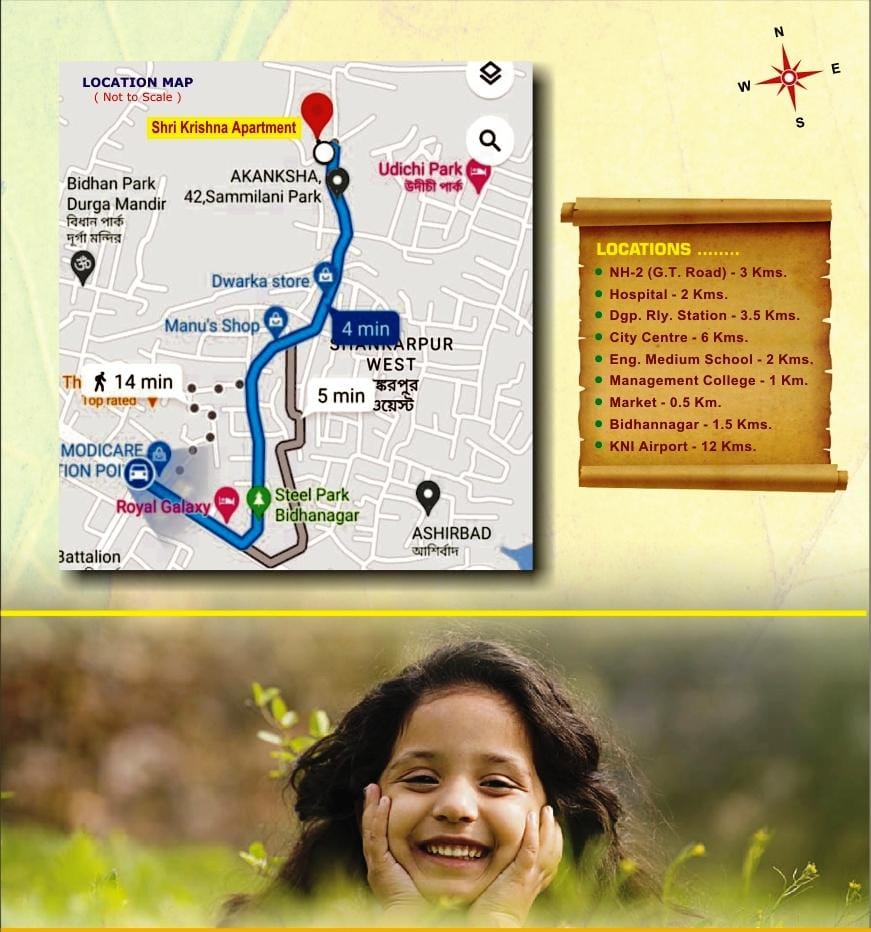 2BHK & 3BHK Residential Apartments in Bidhannagar, Durgapur