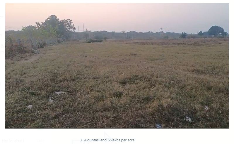 3.20 Guntas Land For Sale in Duddeda, Kondapaka ,Siddipet