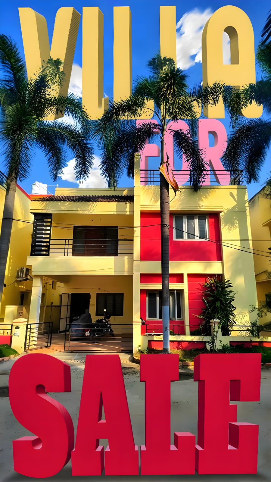 Stunning West Facing Villa for Sale at Gundlapochampally