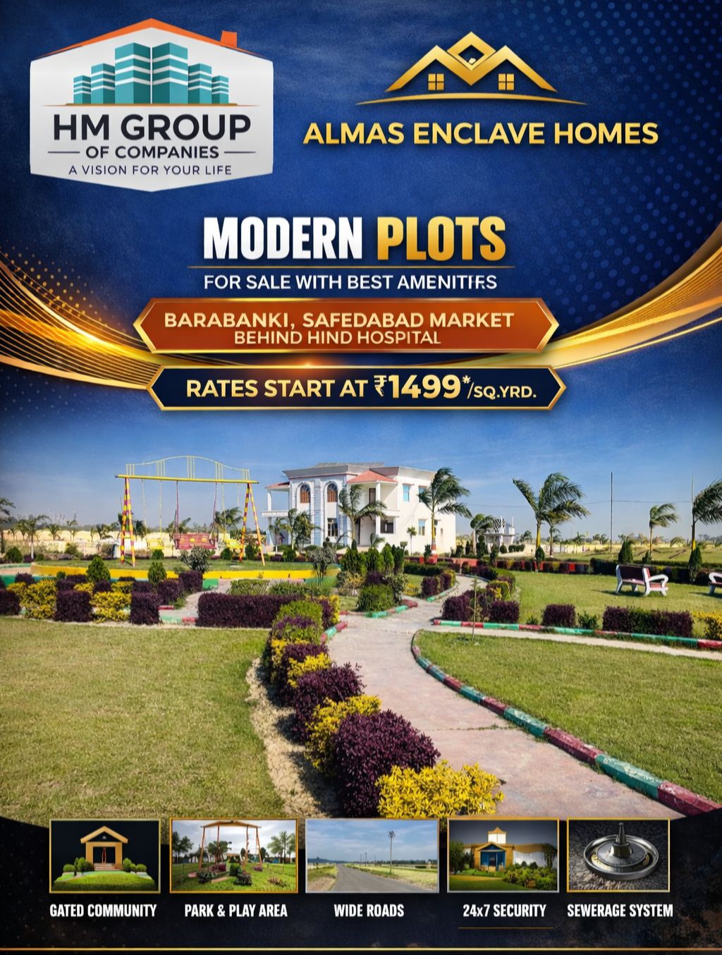 Premium Residential Plots For Sale At Safedabad