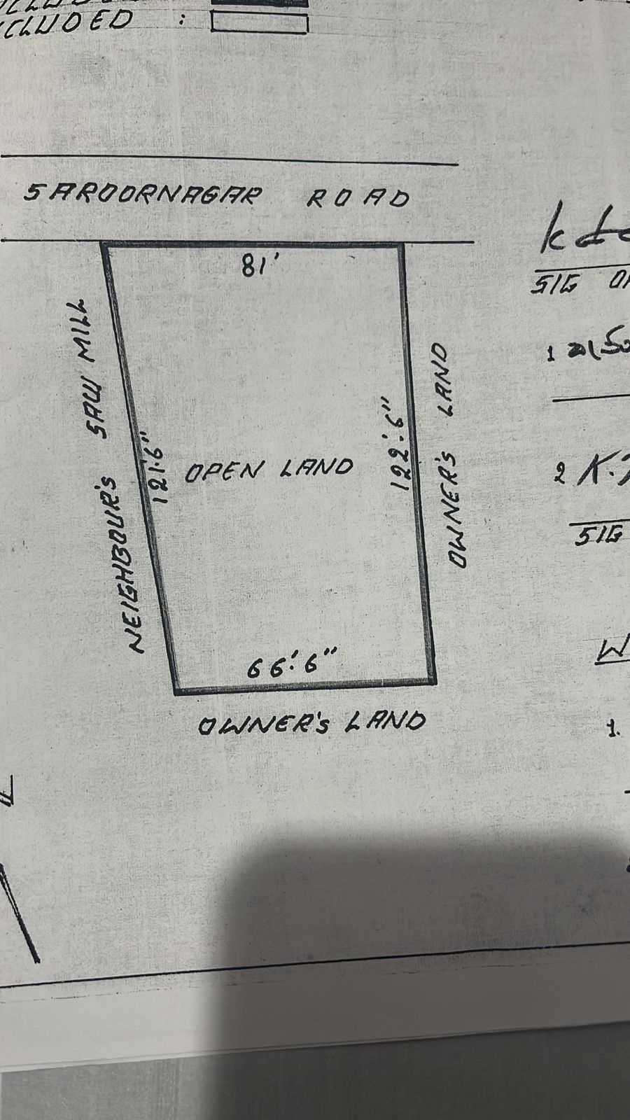 COMMERCIAL OPEN LAND FOR SALE AT LB NAGAR
