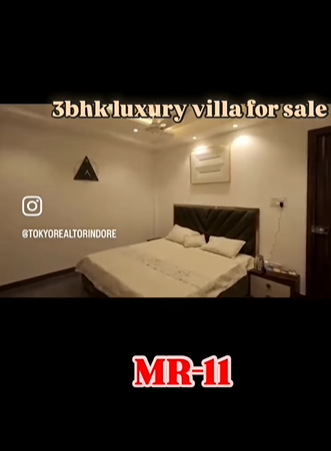 Luxurious 3 BHK Villa For Sale In MR 11 Dewas Naka, Indore*