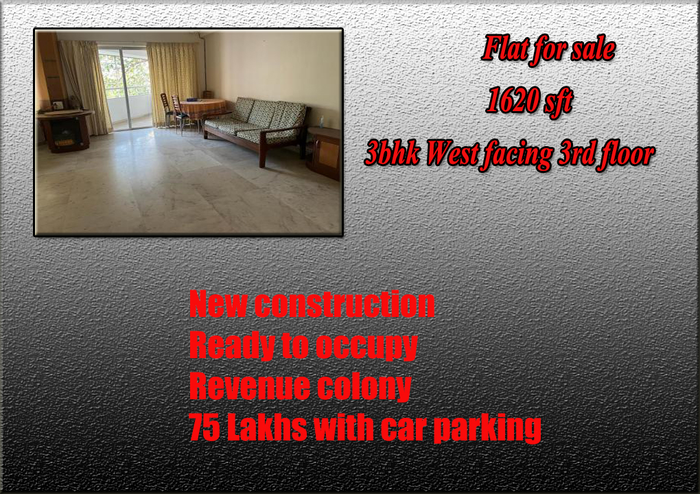 Flat for sale in Revenue Colony Subedari, Hanamkonda, Telangana