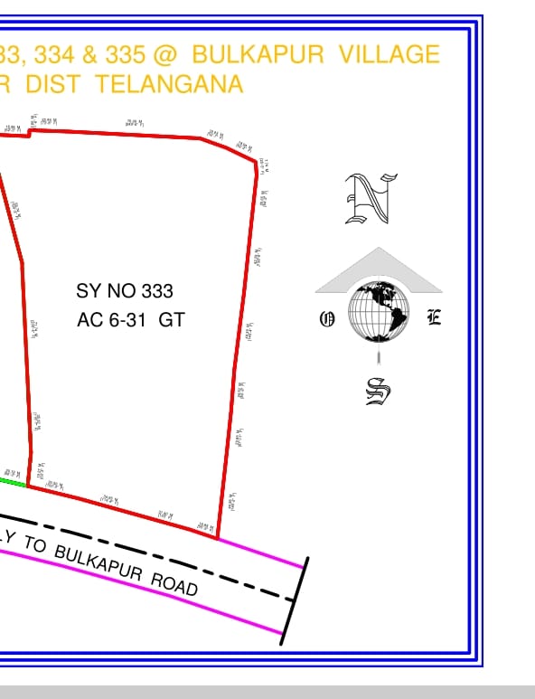4 acres land for sale in Bhulkapur  Shankarpally