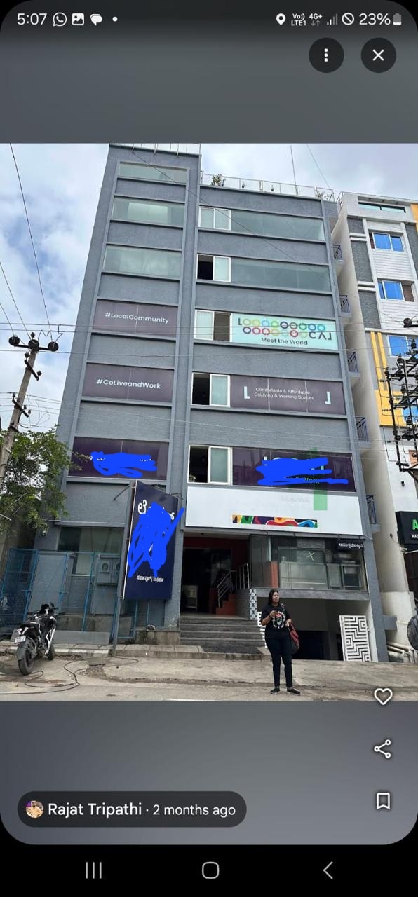 Rental income building for sale in bangalore