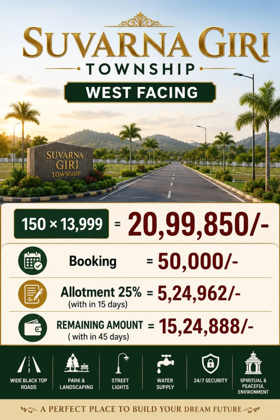200 Square yards Open Plots in Bhuvanagiri, Bhuvanagiri, Hyderabad 