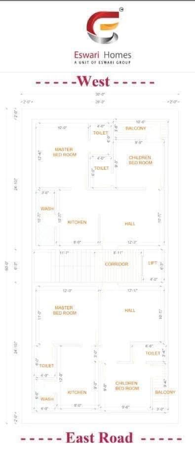 Flat for sale in Gayatri Nivas by Eswari Homes at Pedagantyada, Gajuwaka
