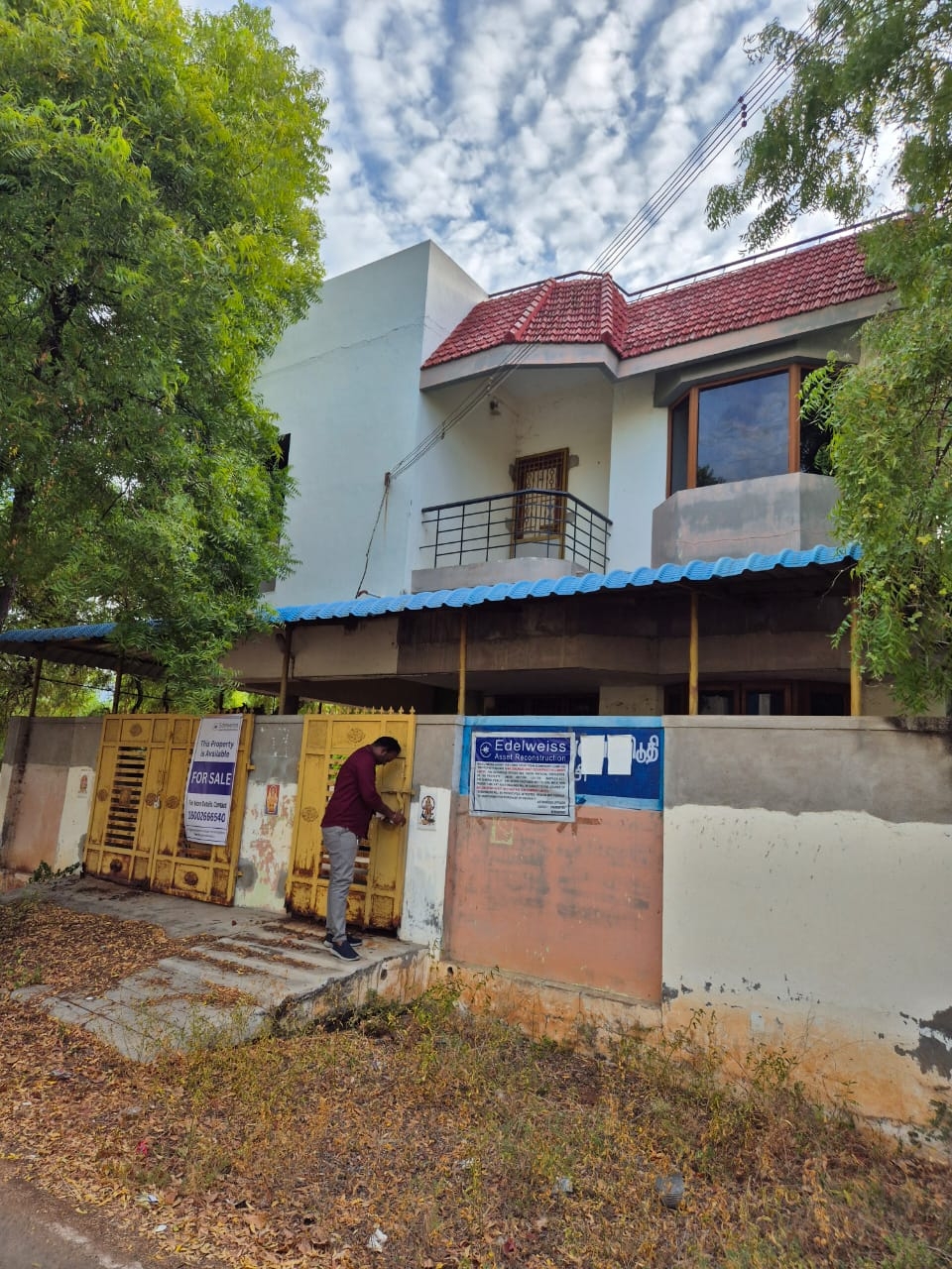 Independent House For Bank E-Auction Sale In Thiruthangal Tamil Nadu