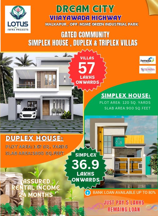 Villa Plots For Sale On Vijayawada Highway Malkapur