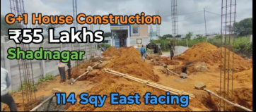 G+1 Independent house for sale in Shadnagar